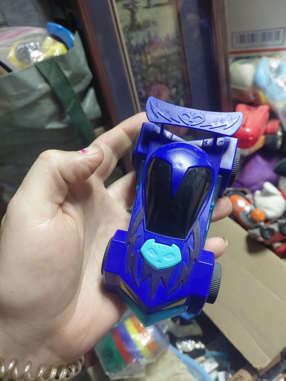 the PJ Masks Glow Wheelers Cat-Car- untested